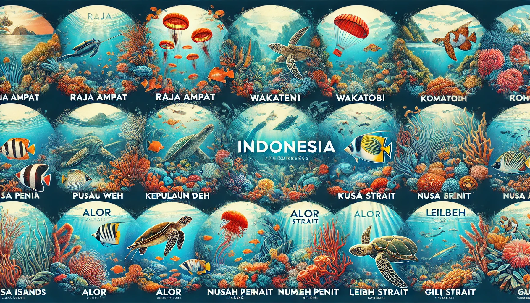 10 Lokasi Diving Terbaik di Indonesia