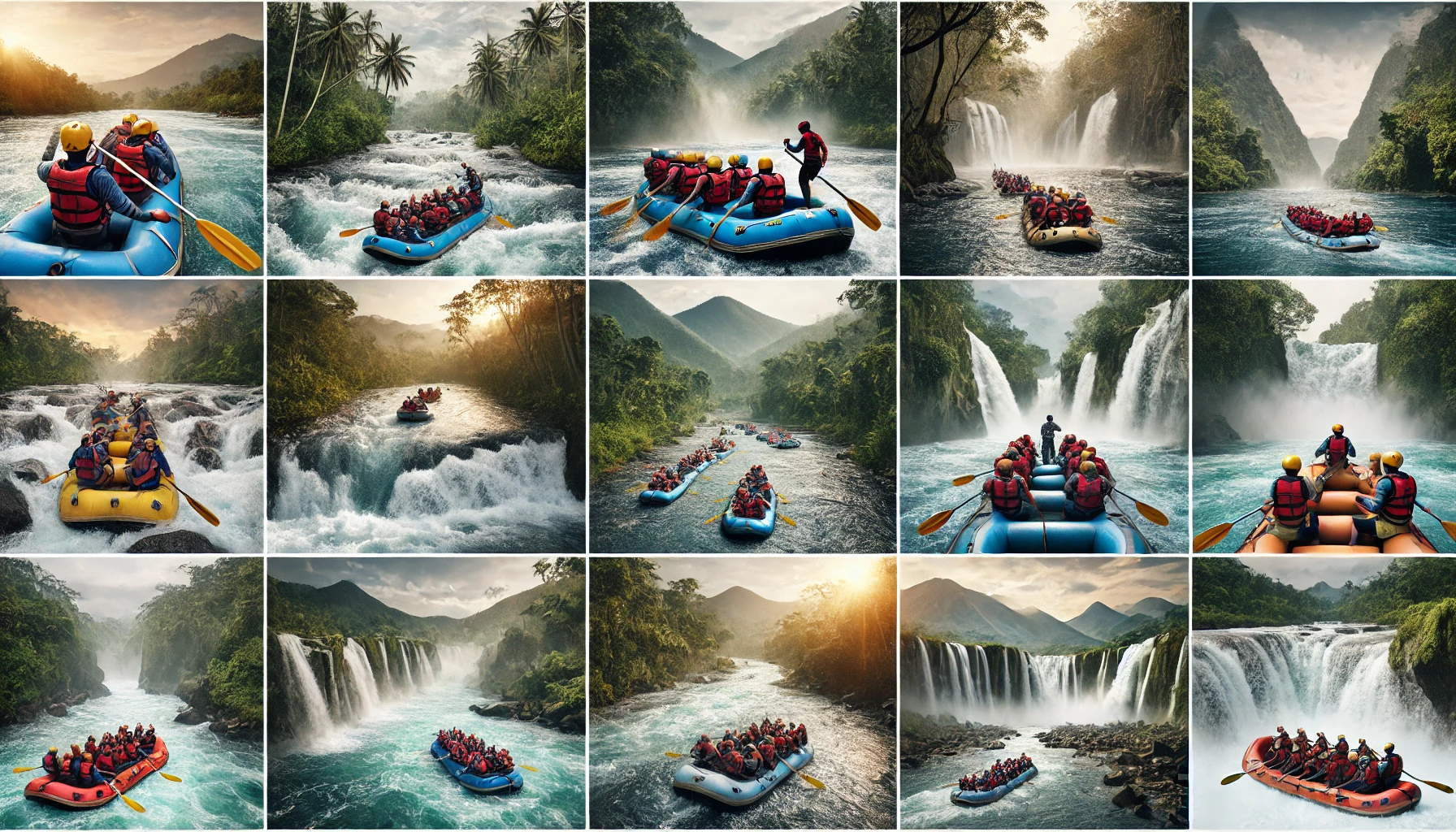 Lokasi Seru Arung Jeram di Indonesia