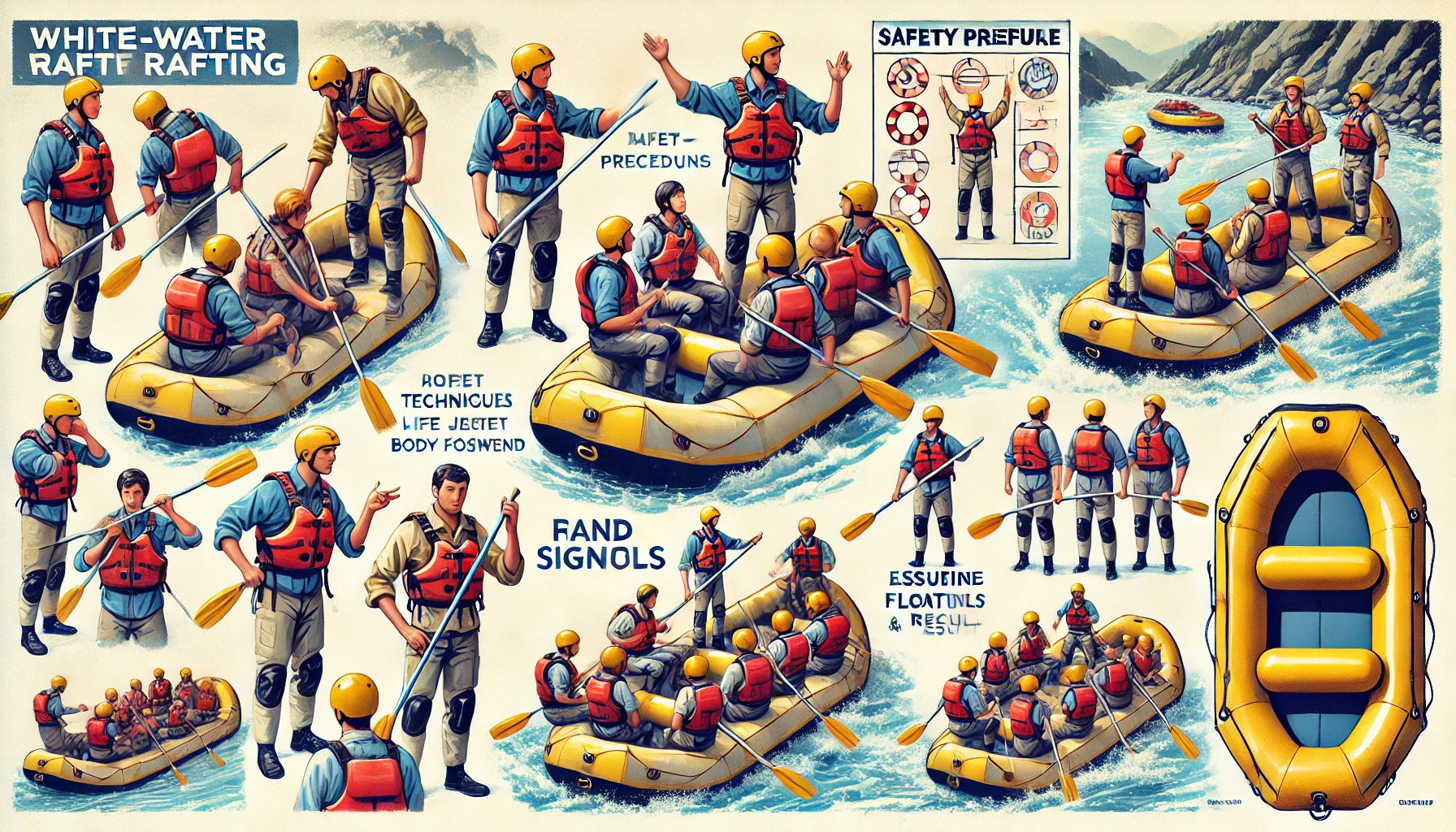 Prosedur Keselamatan dalam Arung Jeram (rafting)